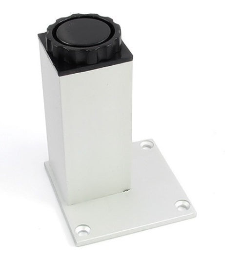 Pata p/ Sofa aluminio 40*100 cuadrada