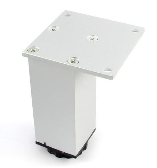 Pata p/ Sofa aluminio 40*100 cuadrada