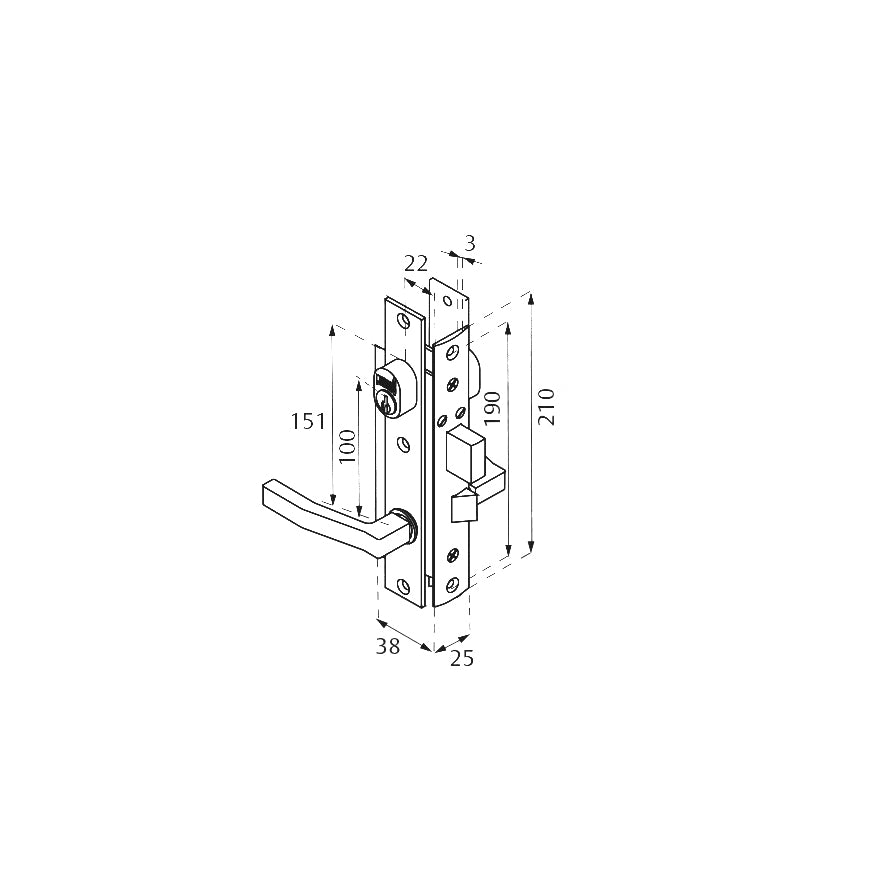 CERRADURA MM 575