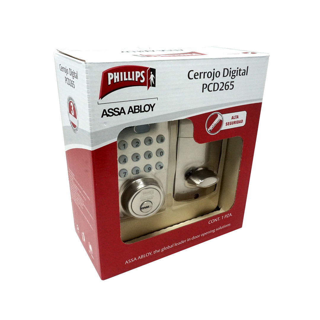 Cerradura Digital Phillips PCD265
