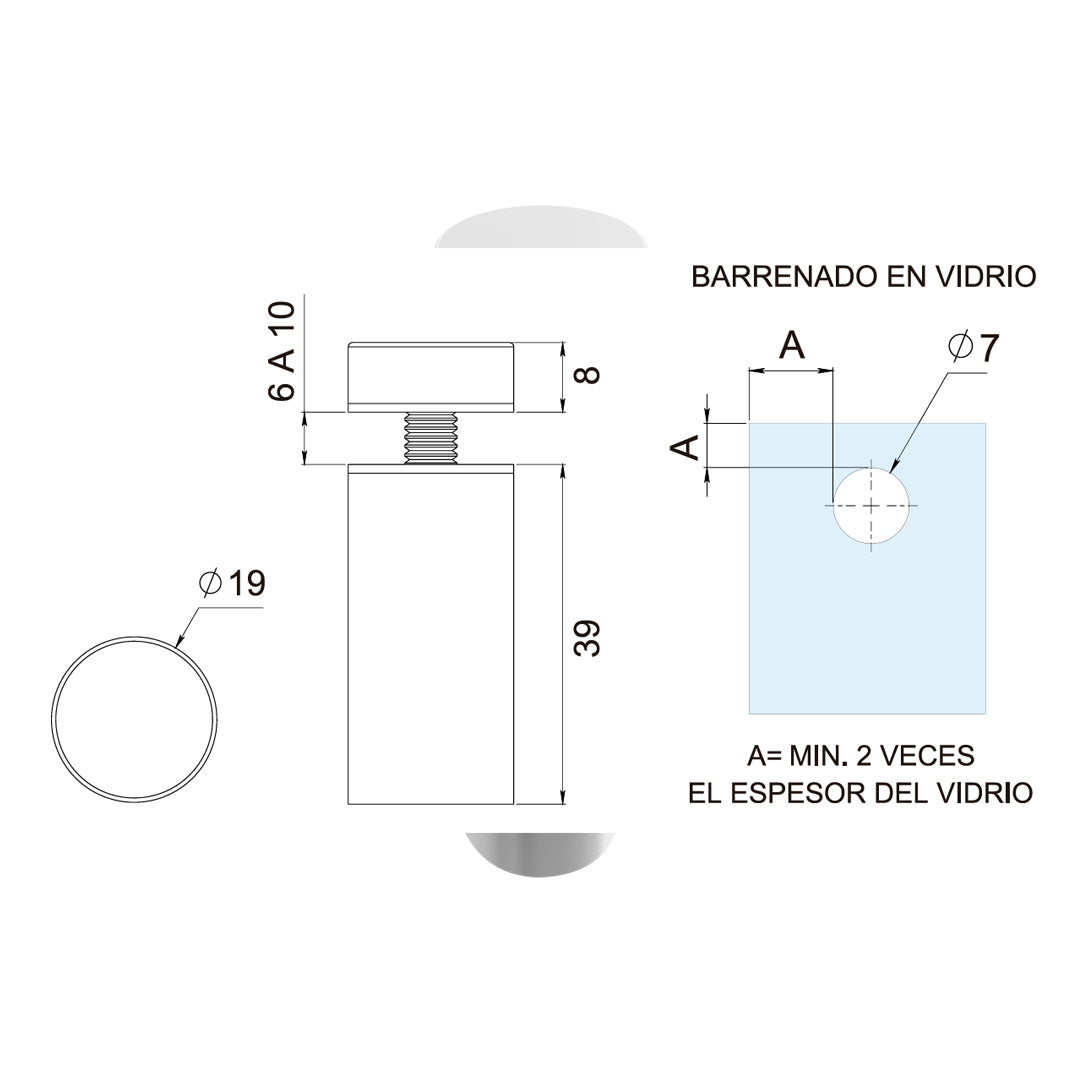 #Medidas_19 X 38 mm
