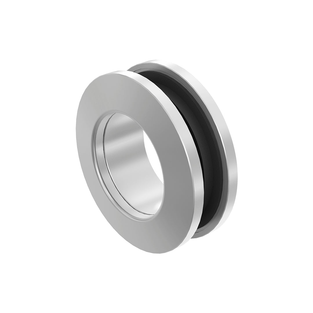 Jaladera redonda con hueco