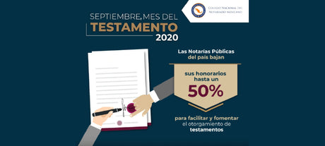 Septiembre mes del testamento ¿Ya hiciste el tuyo?