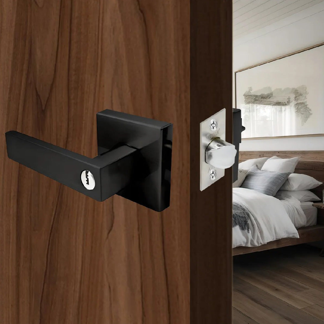 Paquete de Cerraduras Manija Castelli Aluminio. 20 pzas