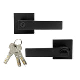 Paquete de Cerraduras Manija Castelli Aluminio. 20 pzas