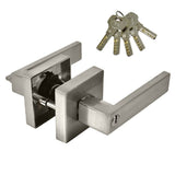 Paquete de Cerraduras Manija Castelli Aluminio. 20 pza.