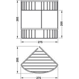 CESTA PARA DUCHA