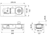 BISAGRAHIDRULICA DE PISO RYOBI  (80KG)