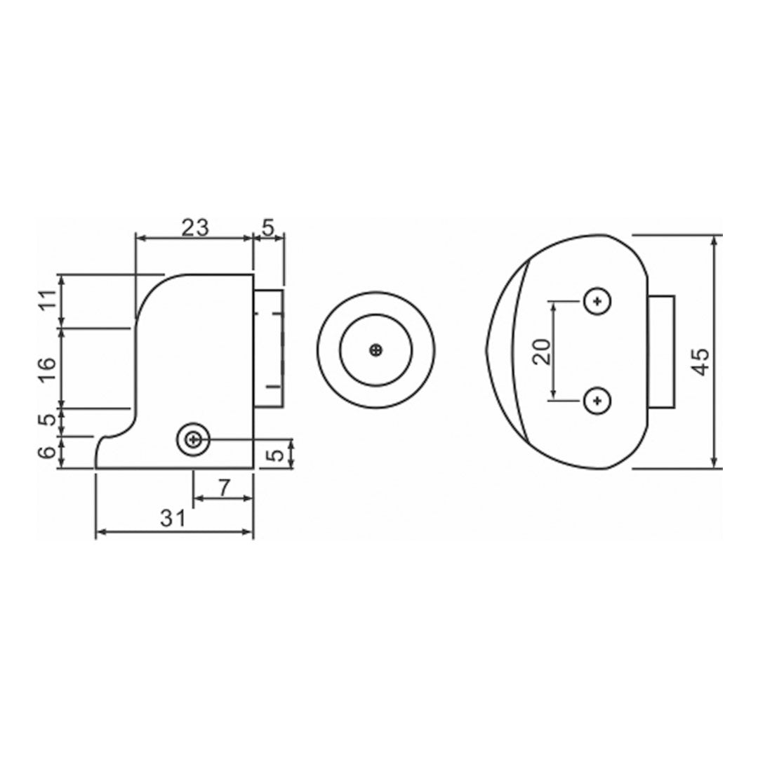 TOPE Magnético Modelo 4152