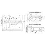 BISAGRA RYOBI MODELO S205K