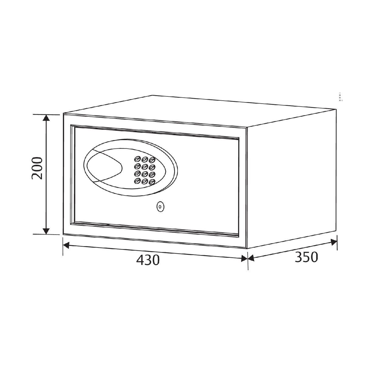CAJA FUERTE HOTELERA