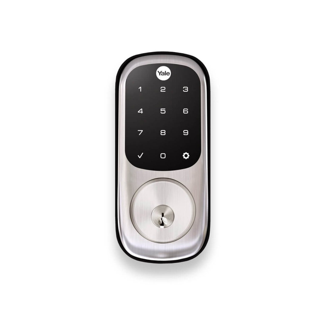 Cerrojo Real Living de la marca Yale de Assa Abloy en acabado Níquel Satín#Color_Níquel Satín