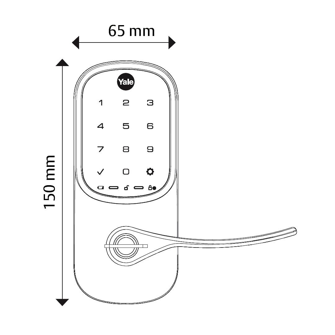 Cerradura Yale Digital REAL LIVING  YRL226