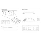 Jaladera de diseño Mod. 0402-265