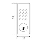 Cerrojo E Button YDD 114 NS