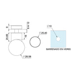 CONECTOR boca de pescado