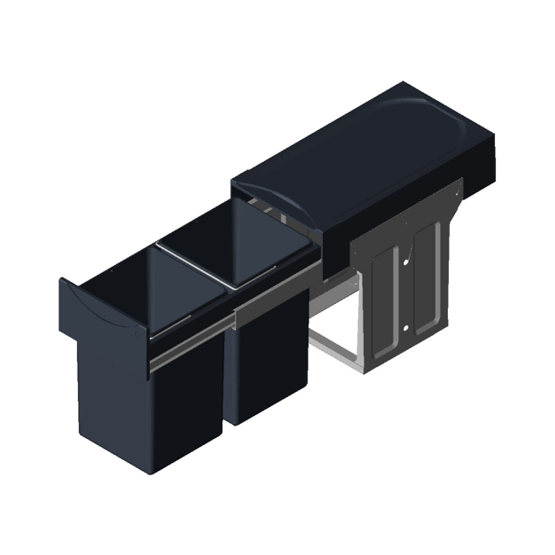 Bote de basura doble Tandem