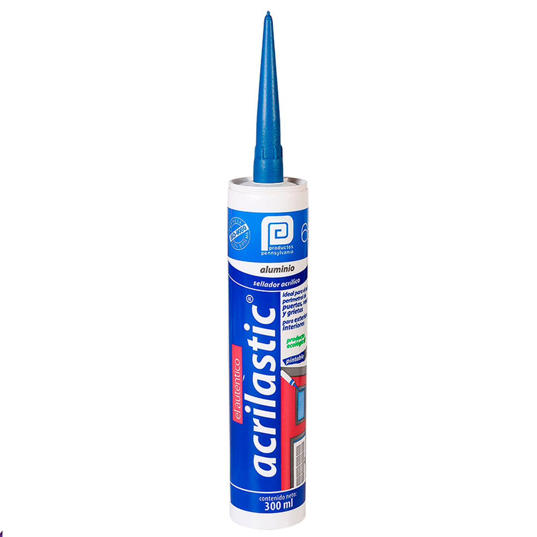 Sellador acrilastic de 300 ml aluminio
